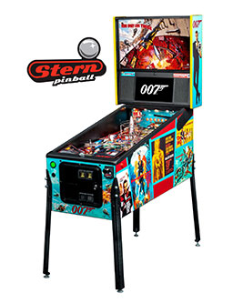 Máquina de Pinball James Bond 007 Stern Slider