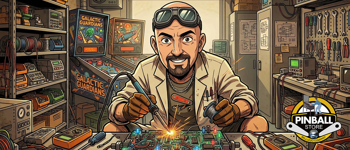 Assistência Técnica para Máquinas de Pinball