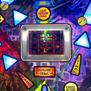 Máquina de Pinball Dungeons & Dragons Premium Stern 10