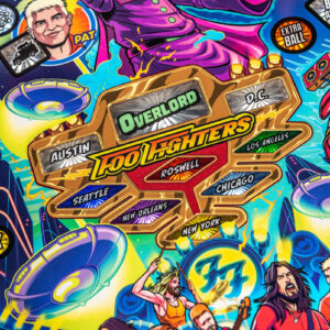 Máquina de Pinball Foo Fighters Premium 07