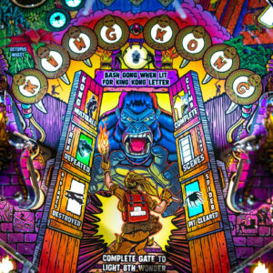 Máquina de Pinball King Kong Pro Stern 10