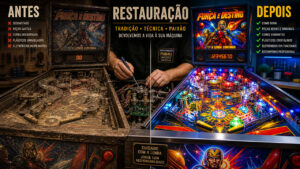 Restauração de Pinballs