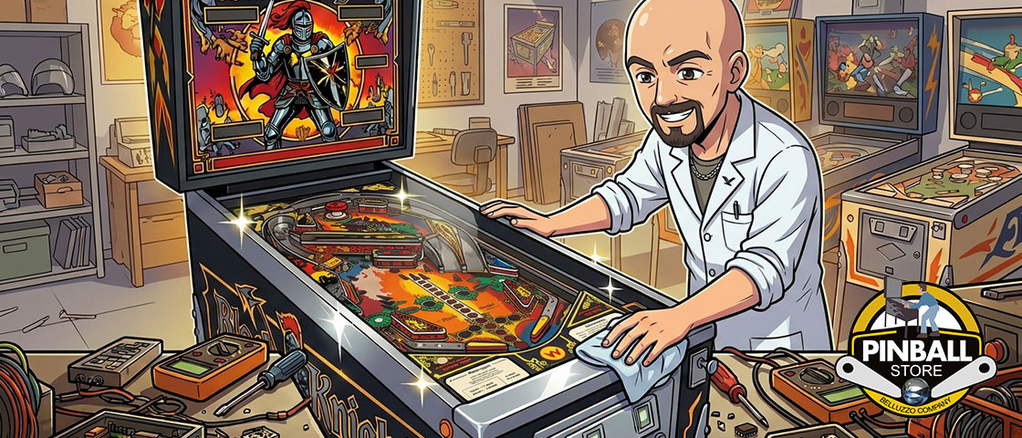 Restauração de Máquinas de Pinball