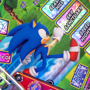 Máquina de Pinball Sonic The Hedgehog SE Jersey Jack