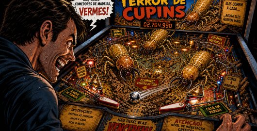 Cupins o terror das máquinas de pinball