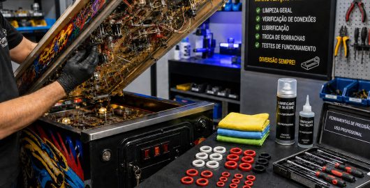 Manutenção Preventiva em Pinballs
