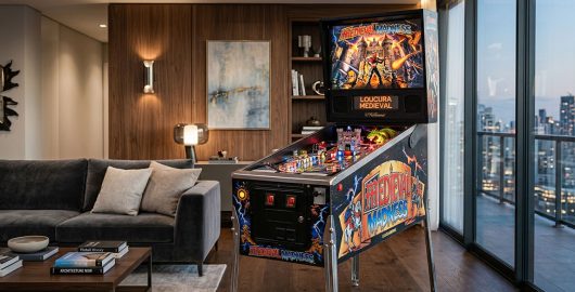 Pinball na Decoração